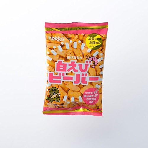 Shiro Ebi Beaver — White Shrimp Rice Crackers (Toyama, Hokka)