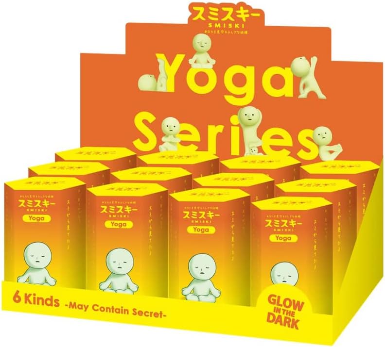SMISKI Yoga Series — Glow-in-the-Dark Collectible Figures