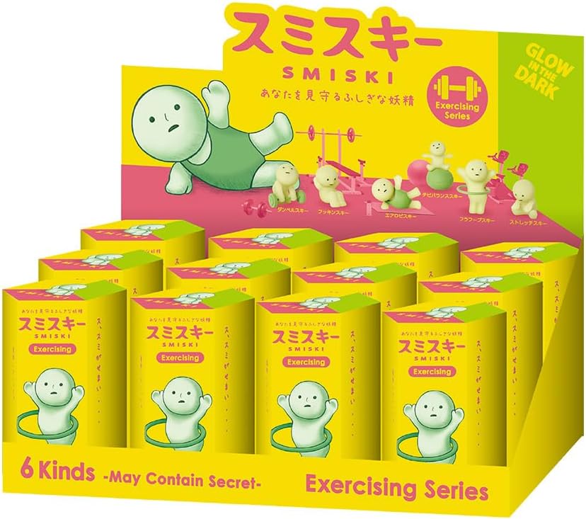 SMISKI Exercising Series Glow-in-the-Dark Blind Box Figure