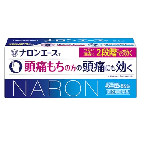 Naron Ace T Pain Reliever - 84 Tablets (Class 2 OTC Medicine)