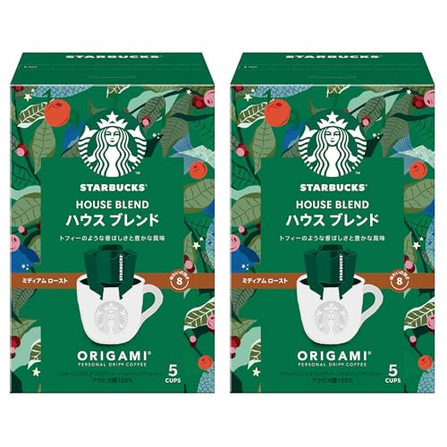 Starbucks Origami Personal Drip Coffee House Blend 5 bags x 2 boxes