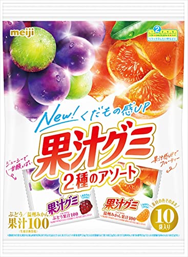 Meiji Fruit Gummy Assortment 136g – Japan's Iconic Gummy Candy