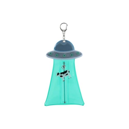 Sun-Star UFO Flat Pouch - Clear Transparent Design