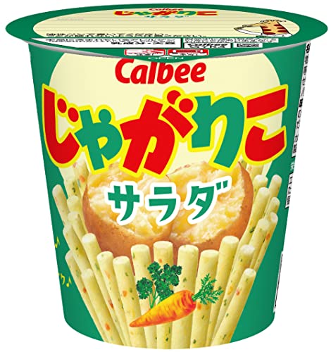 Calbee Jagariko Salad Flavor - 57g x 12 Pack